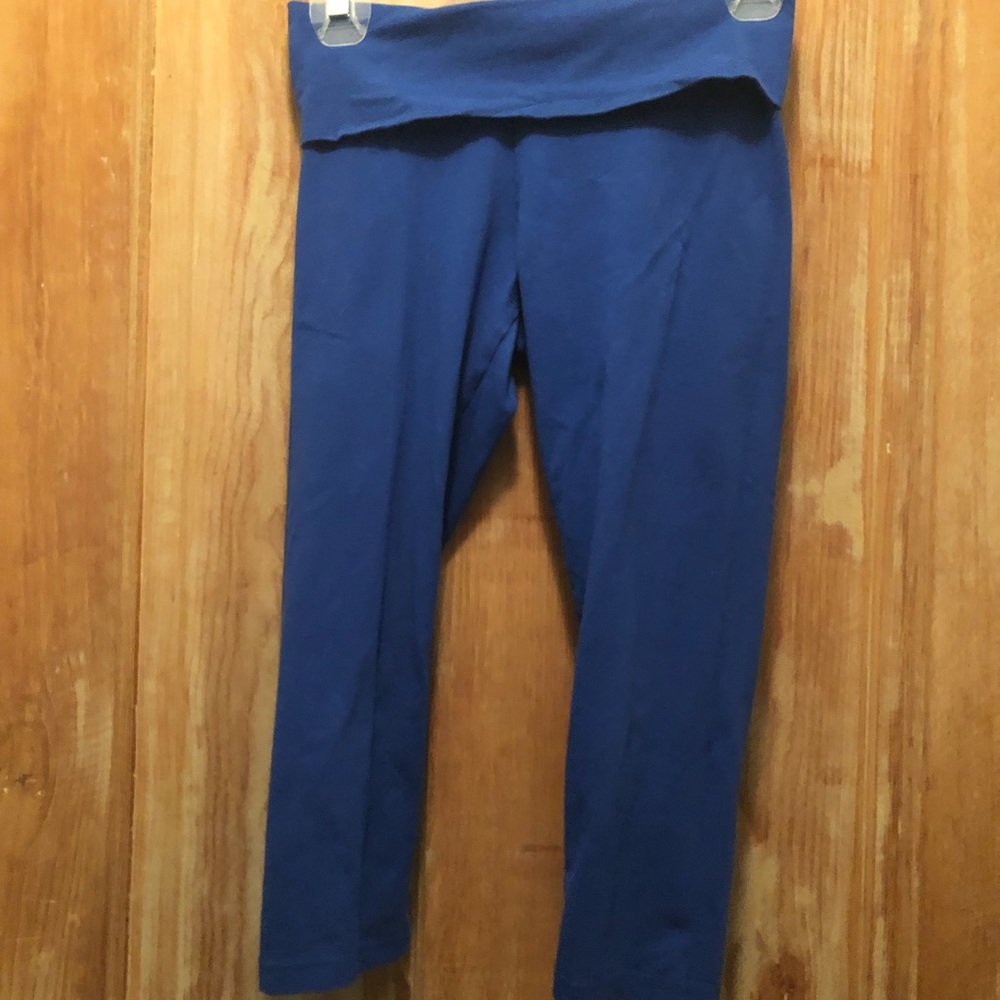 Aerie Blue Cropped Leggings